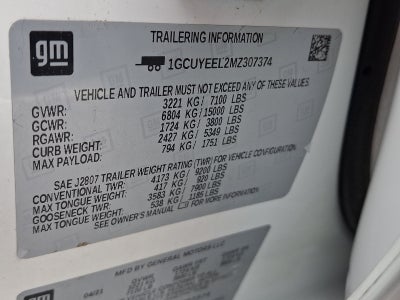 2021 Chevrolet Silverado 1500 RST
