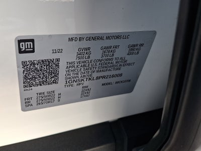2023 Chevrolet Tahoe High Country