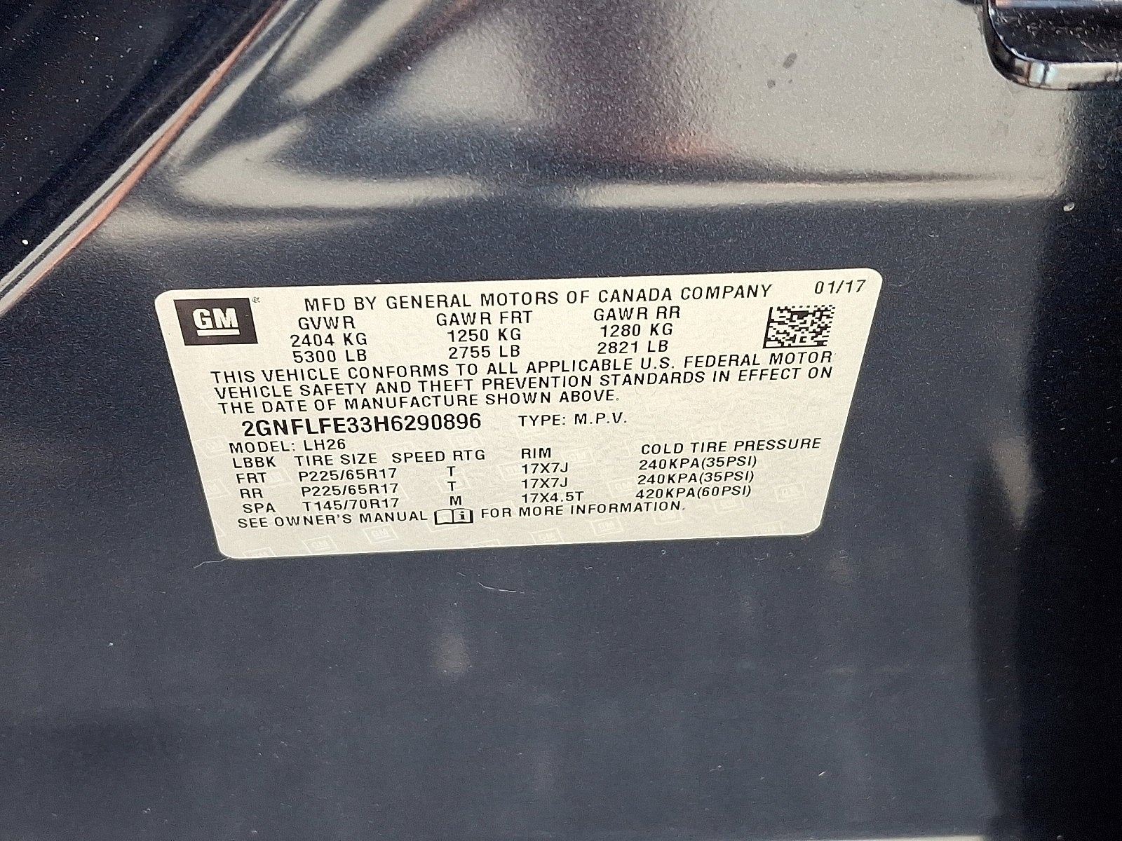 2017 Chevrolet Equinox LT