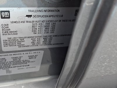 2023 GMC Sierra 1500 Elevation