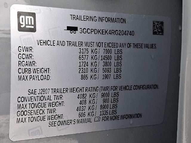 2024 Chevrolet Silverado 1500 Crew Cab Short Box 4-Wheel Drive LT 2FL