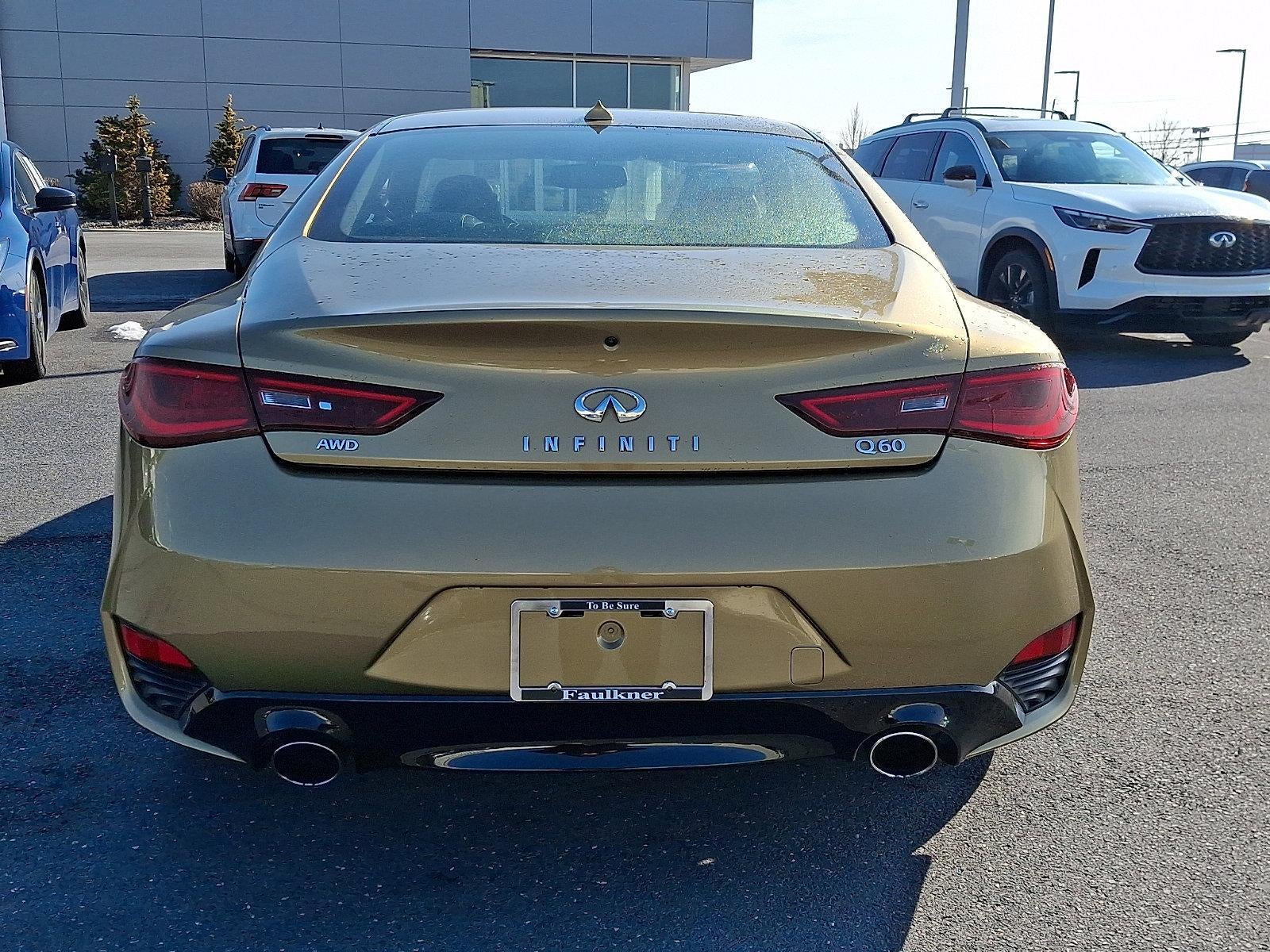 2018 INFINITI Q60 3.0t LUXE AWD