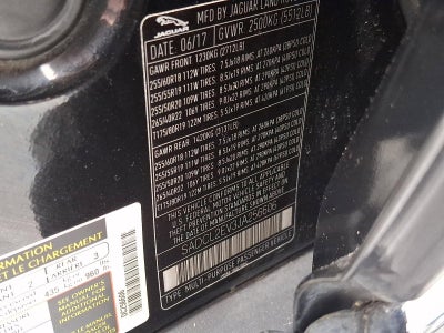 2018 Jaguar F-PACE 35t R-Sport AWD