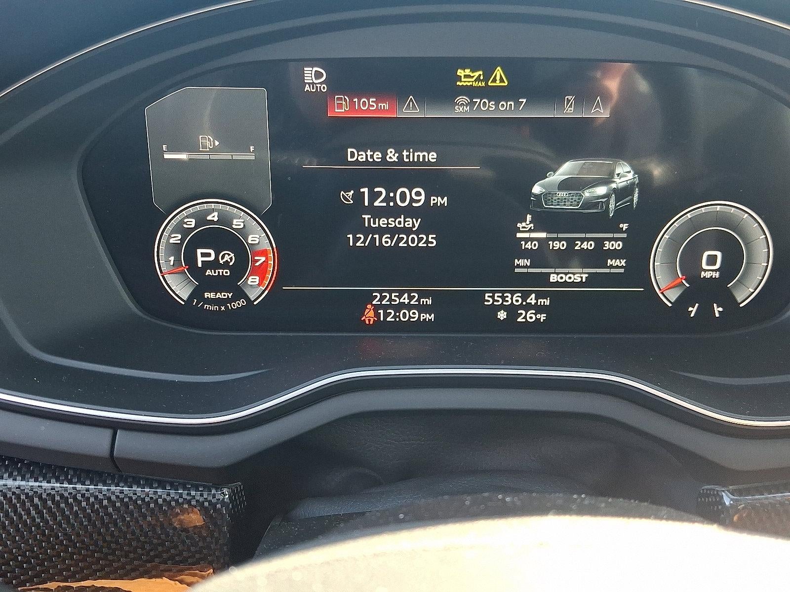 2022 Audi S5 Sportback Premium Plus 3.0 TFSI quattro