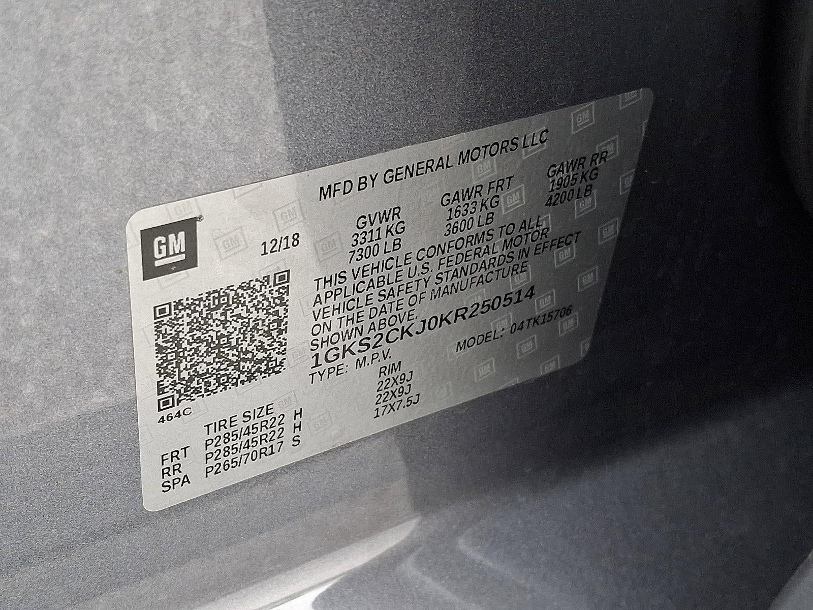 2019 GMC Yukon 4WD 4dr Denali