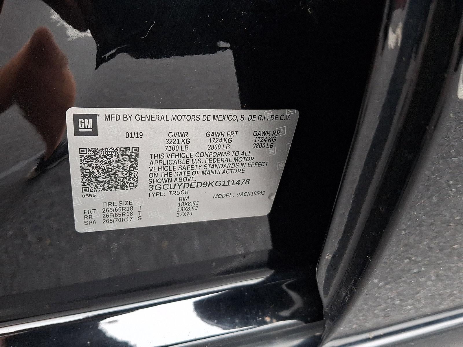 2019 Chevrolet Silverado 1500 Crew Cab Short Box 4-Wheel Drive LT
