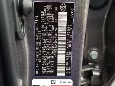 2023 Toyota Camry XSE Auto (Natl)