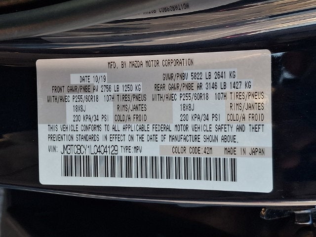 2020 Mazda Mazda CX-9 Touring