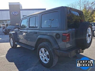 2019 Jeep Wrangler Unlimited Sport S 4x4