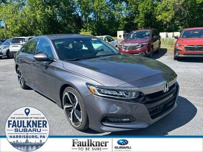 2018 Honda Accord Sedan Sport Manual