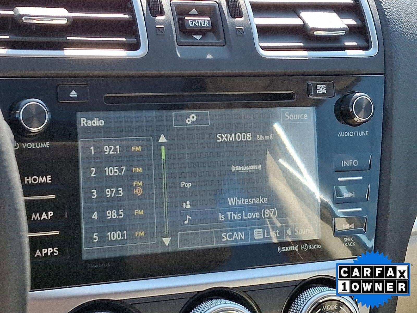 2015 Subaru XV Crosstrek Hybrid Touring CVT