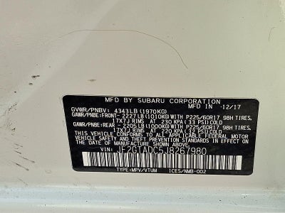 2018 Subaru Crosstrek 2.0i Premium CVT