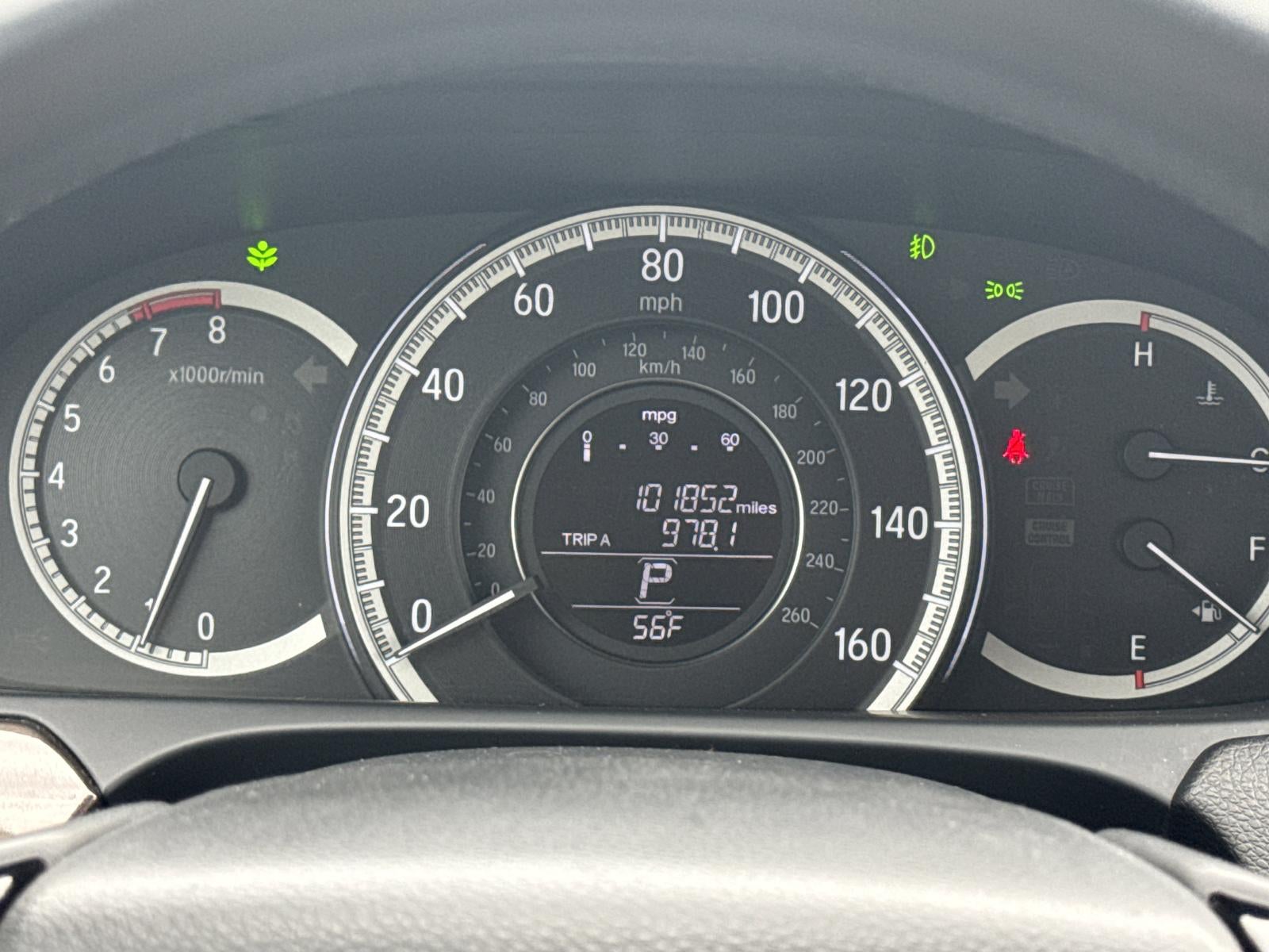 2016 Honda Accord Sedan EX-L CVT PZEV