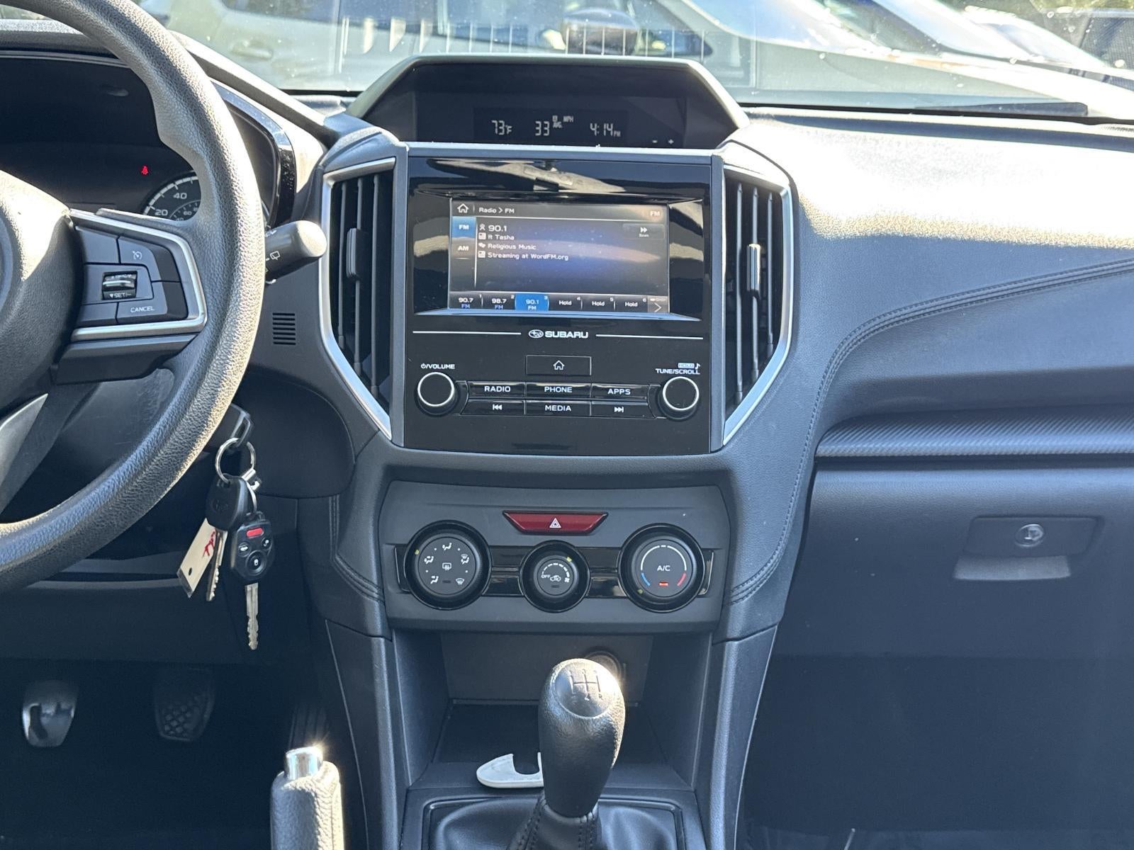 2017 Subaru Impreza 2.0i 5-door Manual