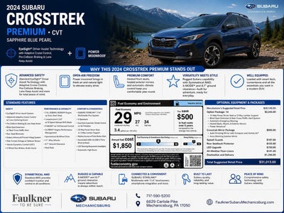 2024 Subaru Crosstrek Premium AWD