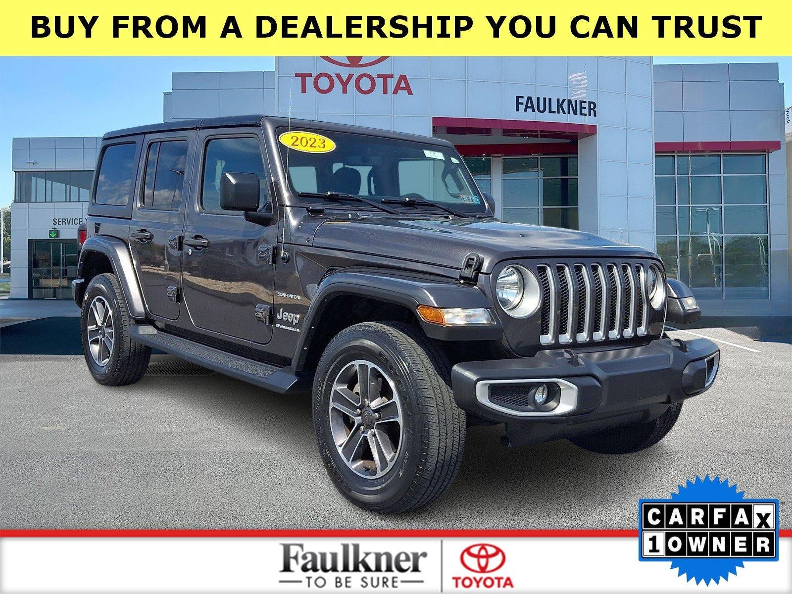 2023 Jeep Wrangler Sahara 4 Door 4x4