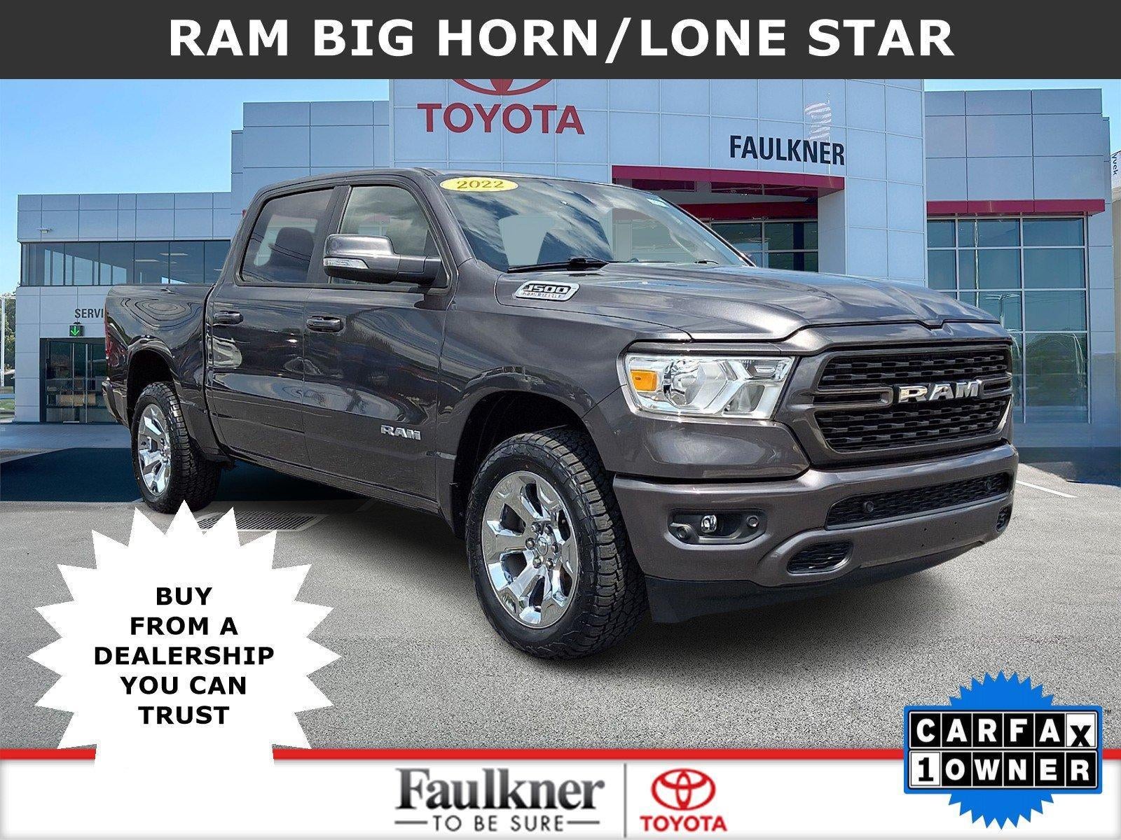 2022 RAM 1500 Big Horn 4x4 Crew Cab 5'7" Box