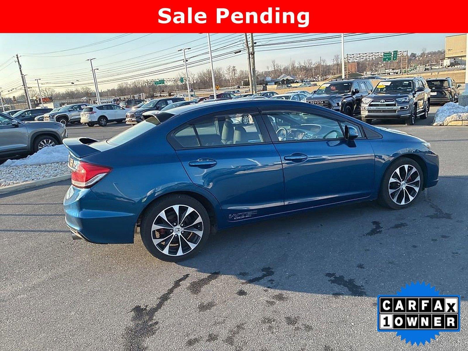 2013 Honda Civic Sedan Si Manual