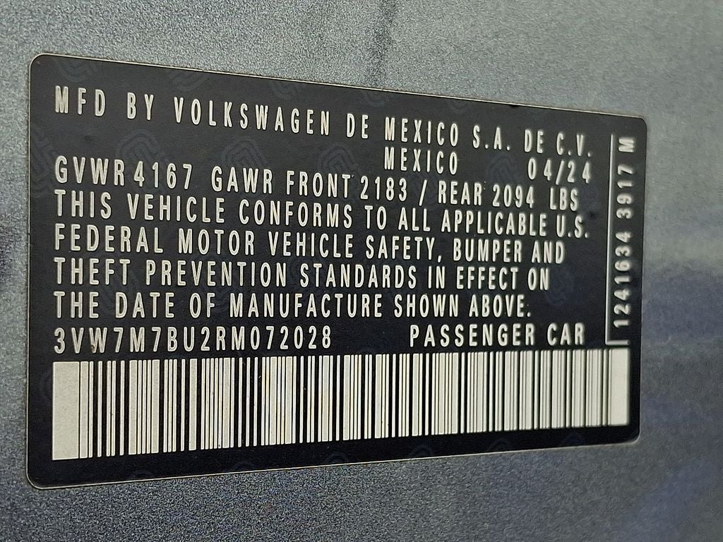 2024 Volkswagen Jetta 1.5T SE