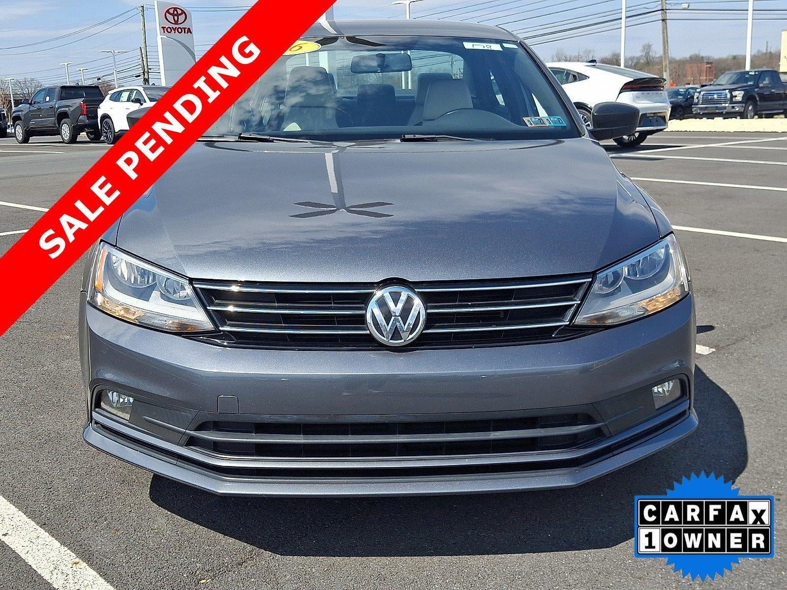 2016 Volkswagen Jetta 4dr Auto 1.8T Sport PZEV Sedan