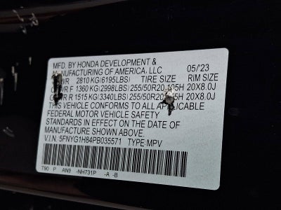2023 Honda Pilot Elite AWD