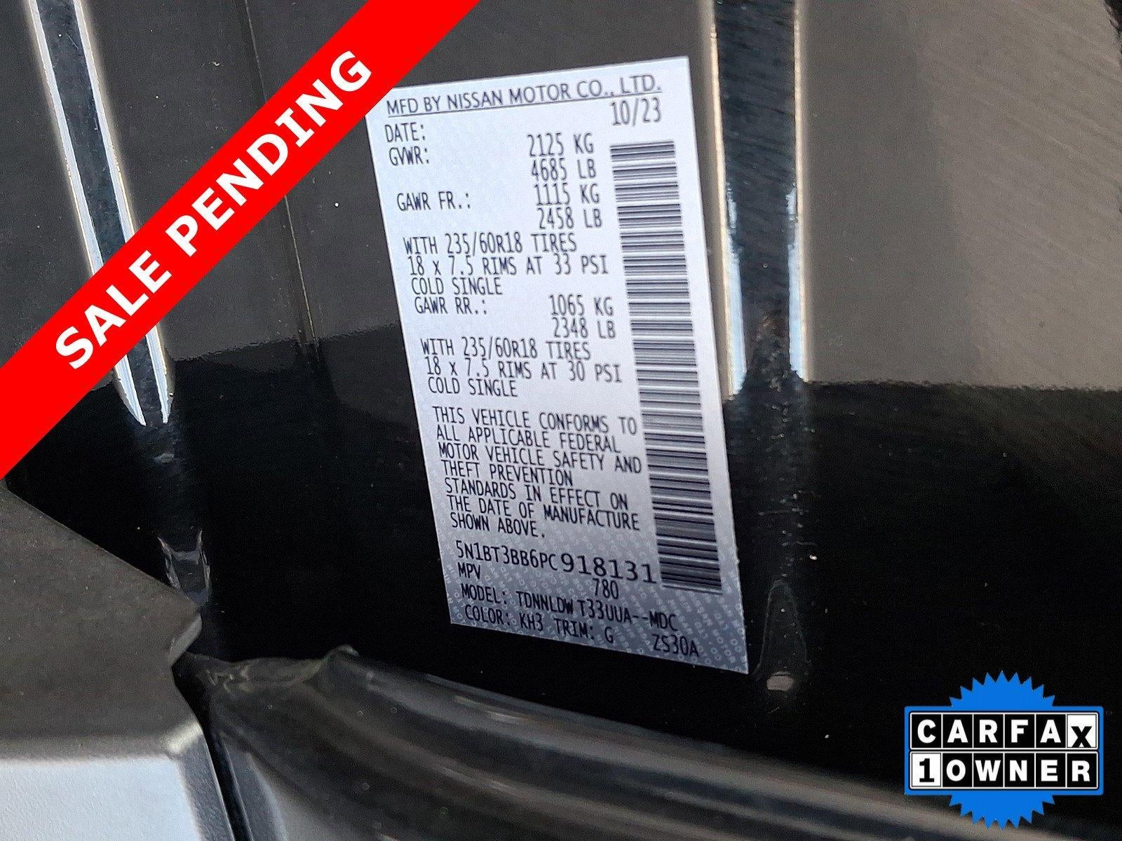 2023 Nissan Rogue AWD SV