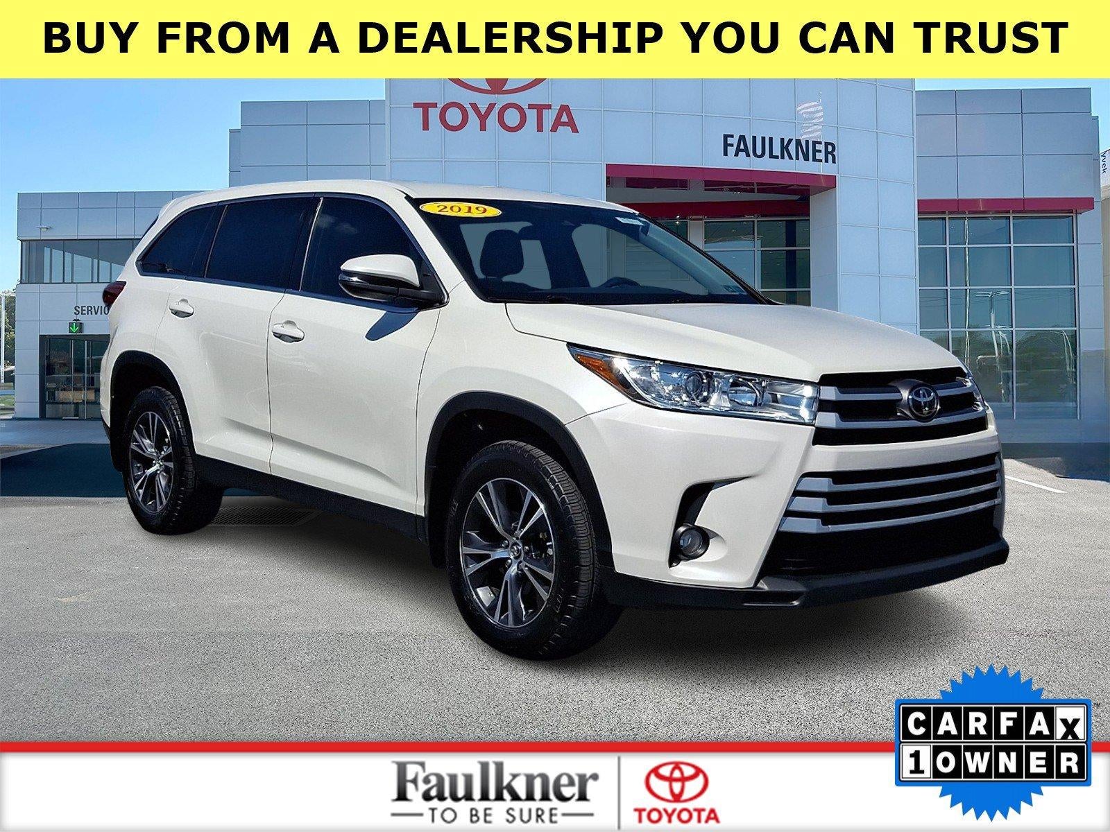 2019 Toyota Highlander LE Plus V6 FWD (SE)
