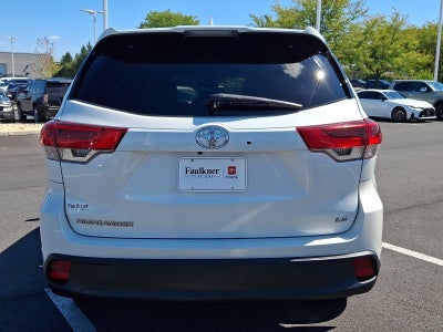 2019 Toyota Highlander LE Plus V6 FWD (SE)