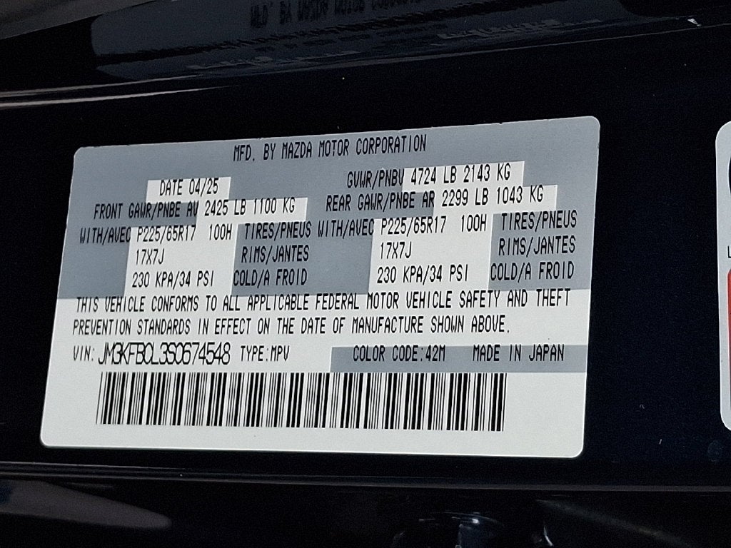 2025 Mazda Mazda CX-5 2.5 S Preferred Package