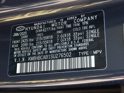 2025 Hyundai Kona SEL