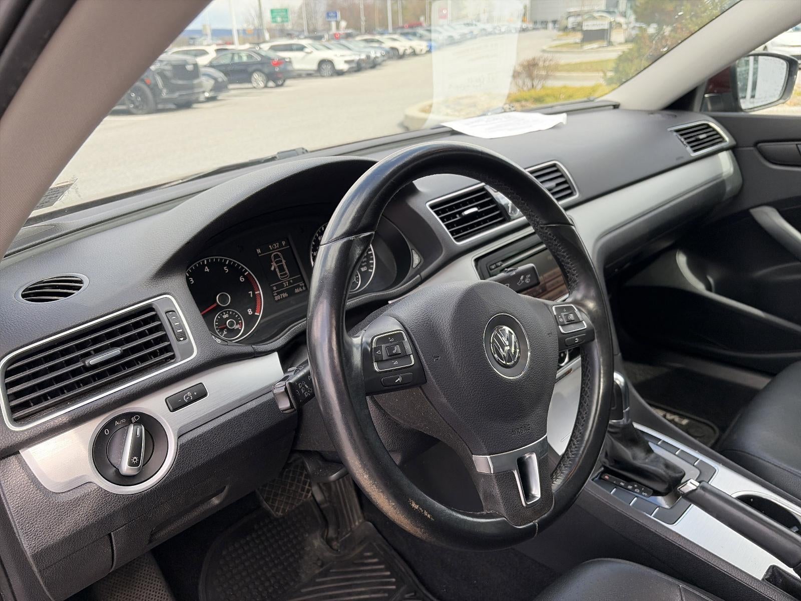 2013 Volkswagen Passat 4dr Sdn 2.5L Auto SE PZEV