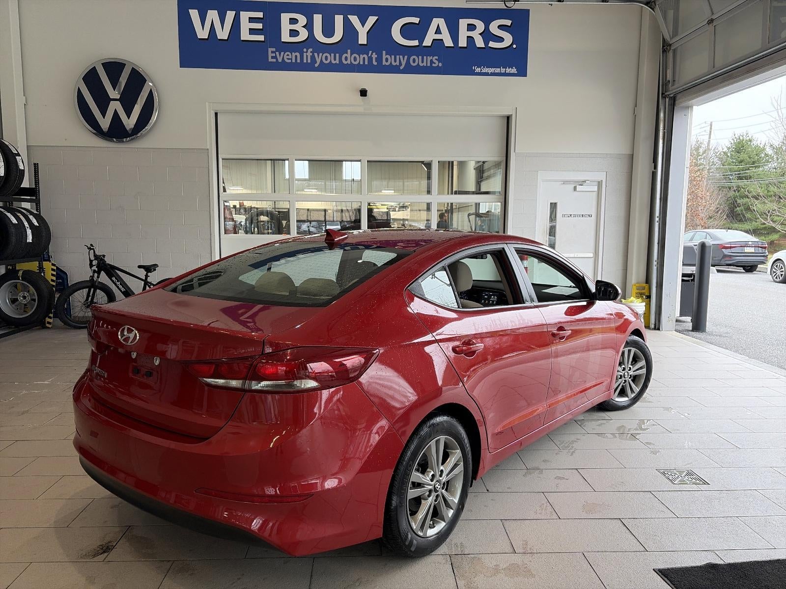 2018 Hyundai ELANTRA SEL 2.0L Auto