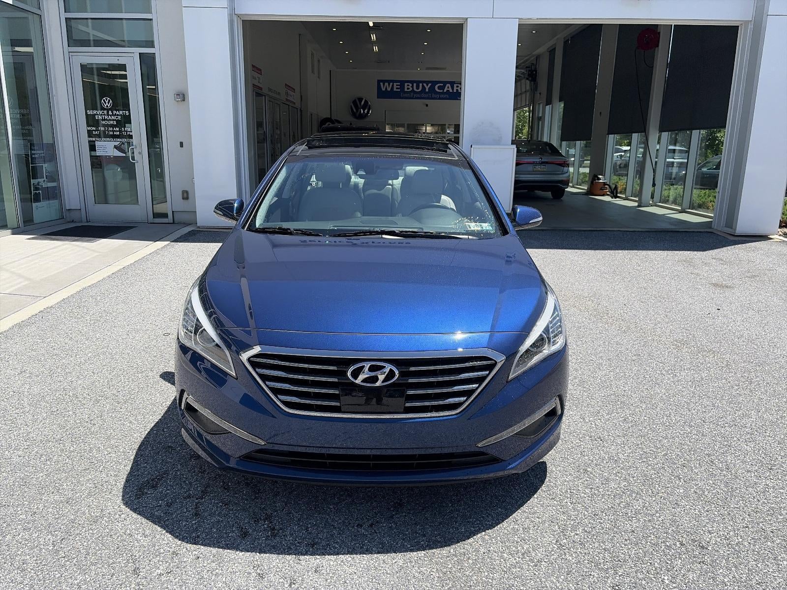 Used 2015 Hyundai Sonata Limited with VIN 5NPE34AF4FH204075 for sale in Lancaster, PA