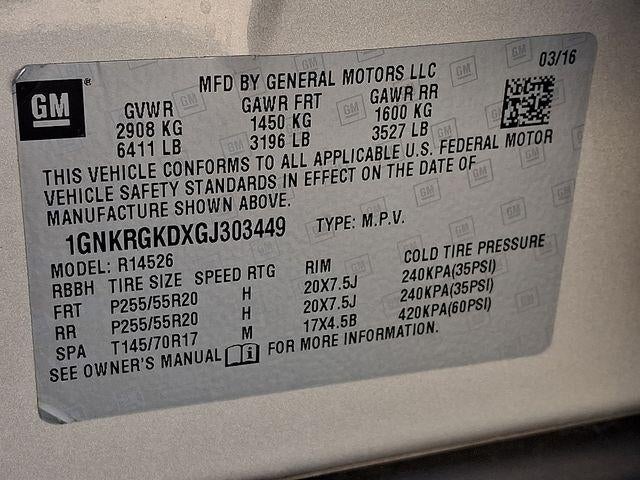 2016 Chevrolet Traverse FWD 1LT