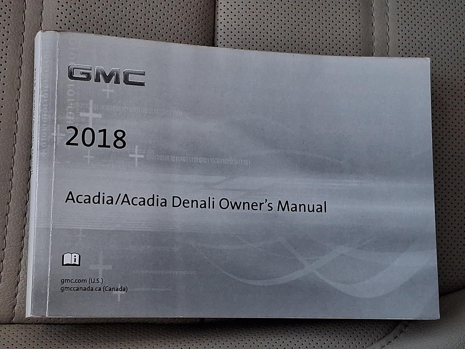 2018 GMC Acadia AWD Denali