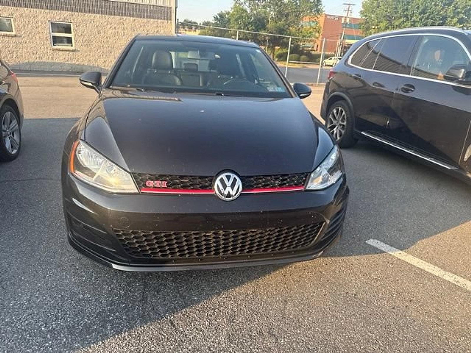 2016 Volkswagen Golf GTI 2dr HB Man SE w/Performance Pkg