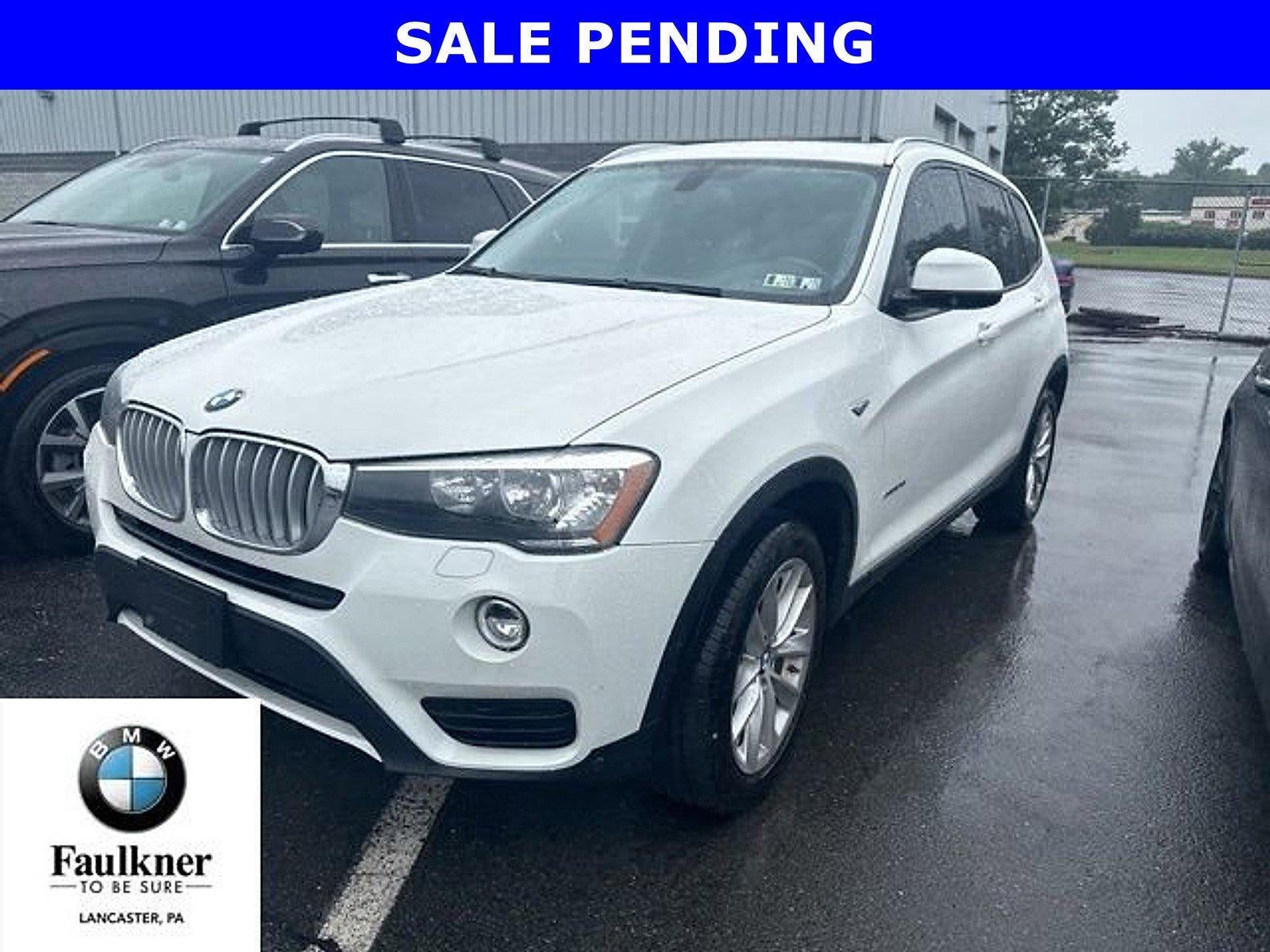 2017 BMW X3 sDrive28i Sports Activity Vehicle
