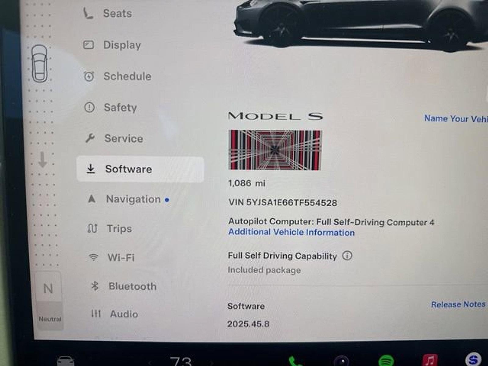 2026 Tesla Model S Plaid AWD