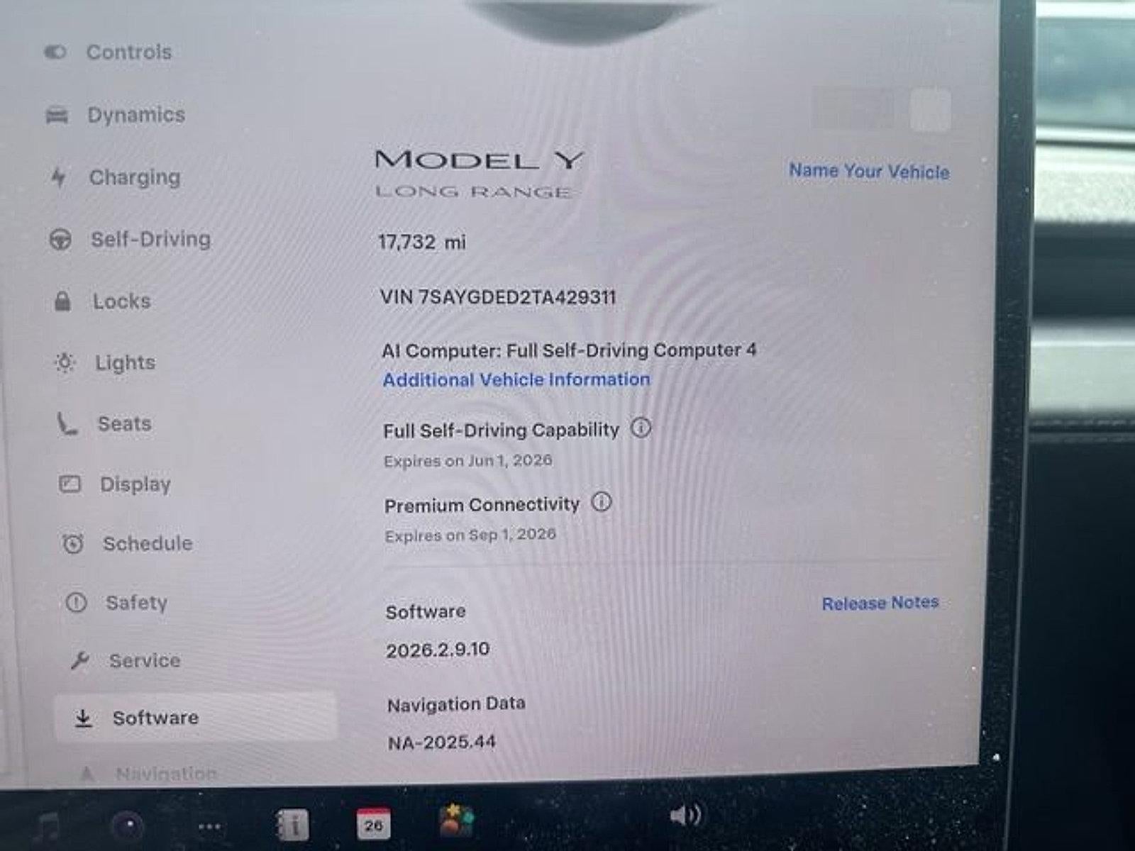 2026 Tesla Model Y Premium RWD