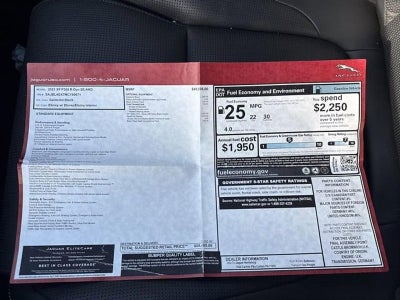 2021 Jaguar XF R-Dynamic SE Sedan AWD