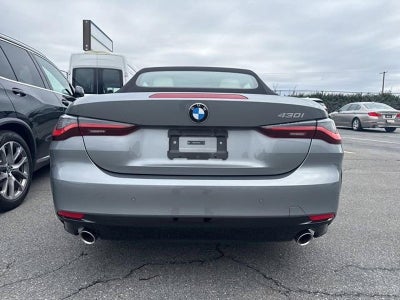 2025 BMW 430i xDrive Convertible