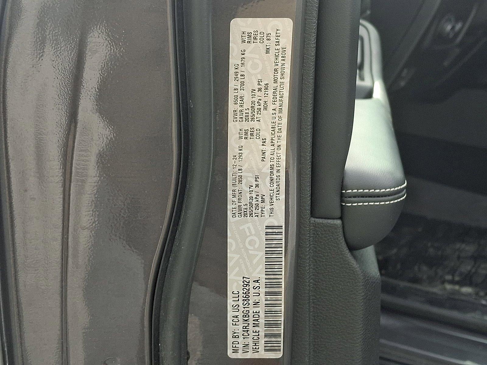 2025 Jeep Grand Cherokee L Limited 4x4