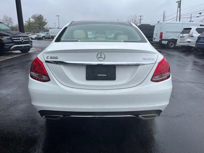 2017 Mercedes-Benz C-Class C 300 4MATIC® Sedan with Luxury Pkg