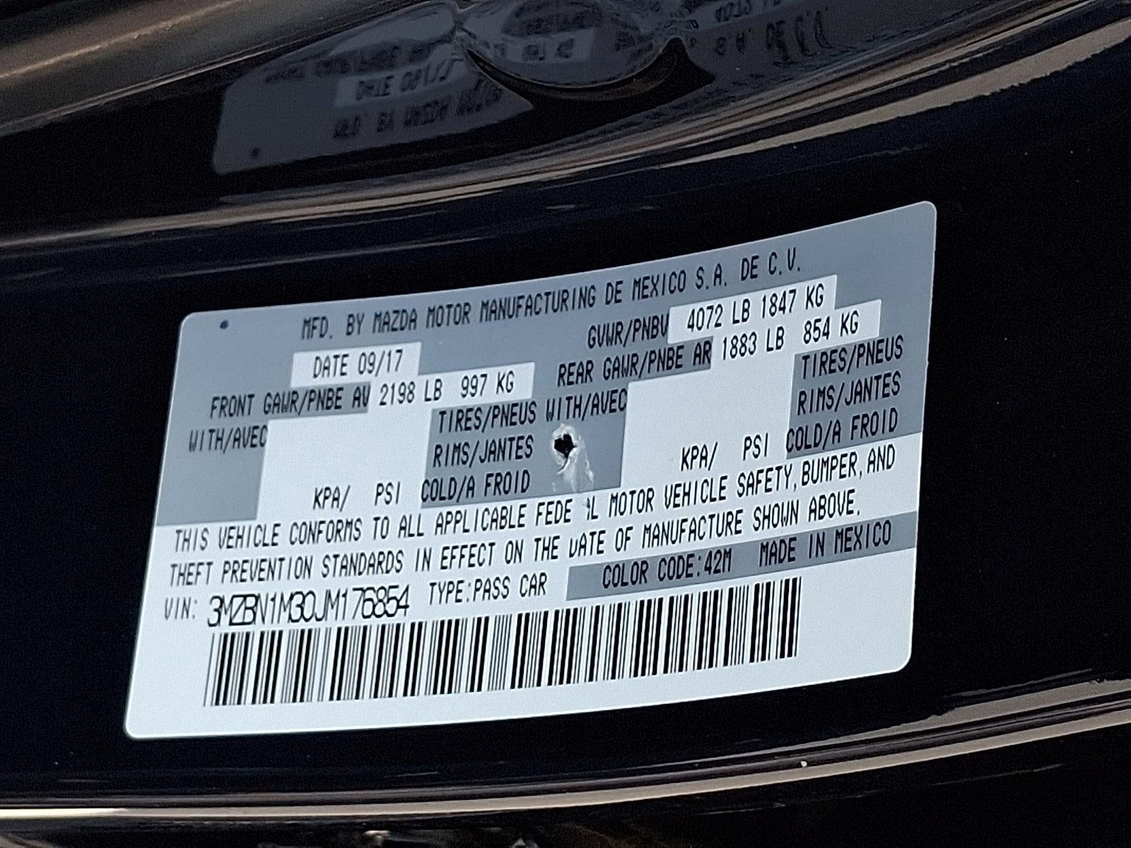 2018 Mazda Mazda3 5-Door Grand Touring Auto