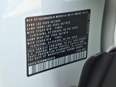 2022 Volkswagen Taos SE 4MOTION