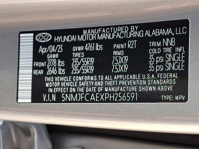 2023 Hyundai TUCSON SEL AWD