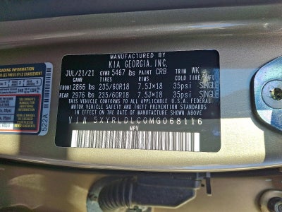 2021 Kia Sorento S AWD