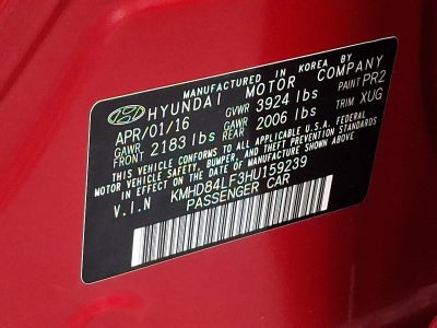 2017 Hyundai ELANTRA SE 2.0L Auto (Ulsan) *Ltd Avail*