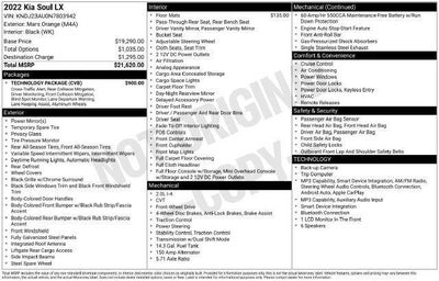 2022 Kia Soul LX IVT