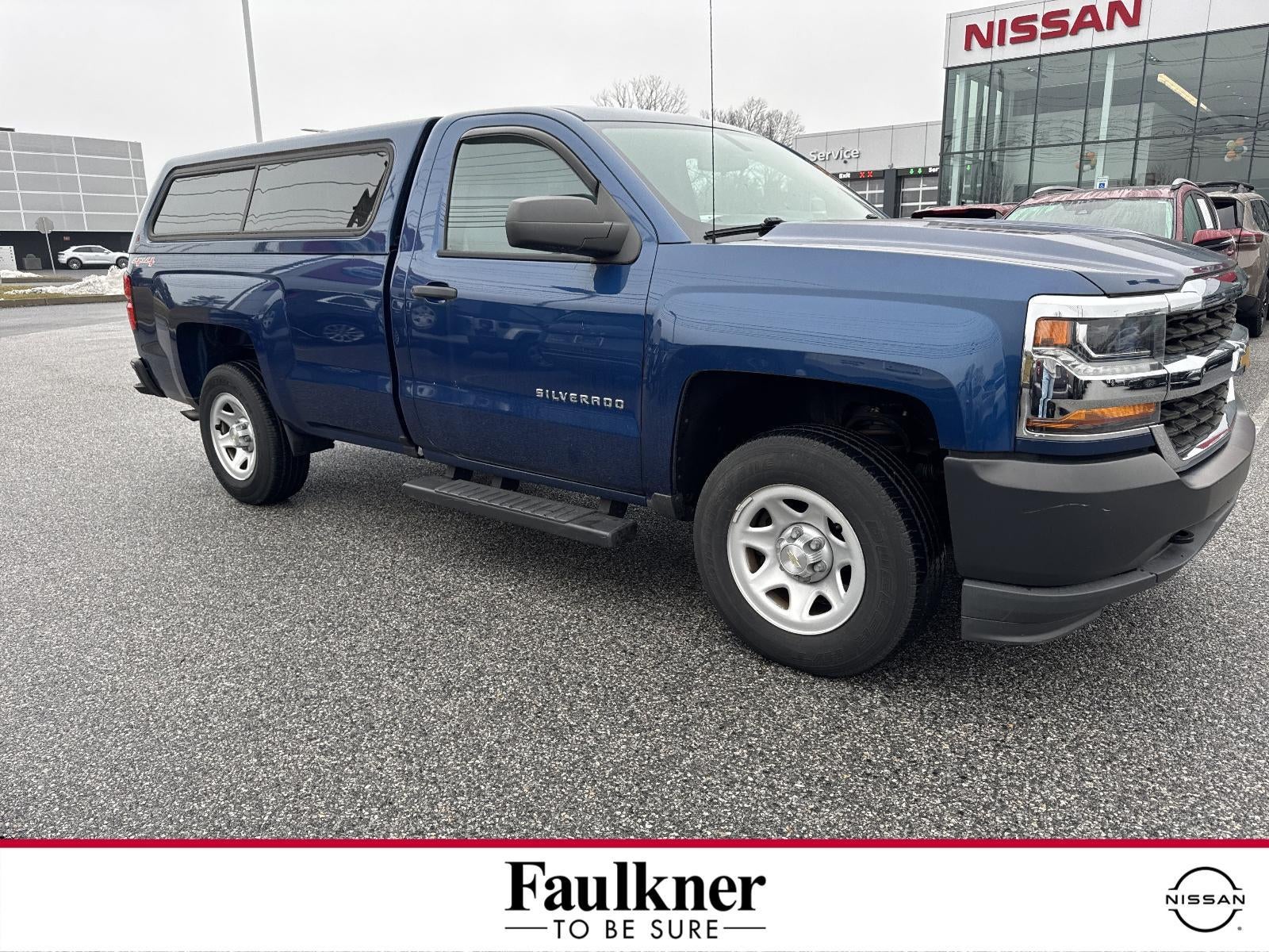 2016 Chevrolet Silverado 1500 Regular Cab Long Box 4-Wheel Drive WT